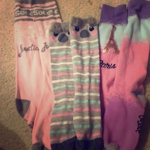 Set of three socks!NWOT